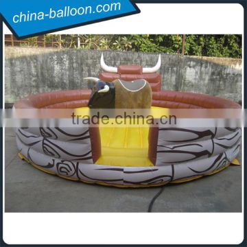 Good quality inflatable rodeo bull game / inflatable spanish bull ride for kids and adult                        
                                                                                Supplier's Choice