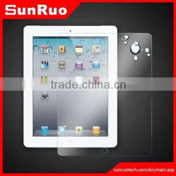 Sunruo factory tempered glass for ipad air screen protector,tempered glass screen protector for ipad air