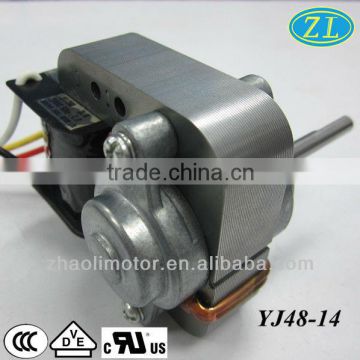 120v Class F low noice ac electric motor for oven YJ48-14 single phase shaded pole motor