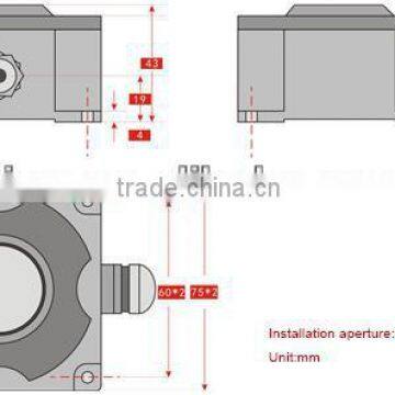 4 Direction Measurement Adjustable Alarm Shershold Value Slope Angle Alarm IP67 Switch/Relay Output photo-5