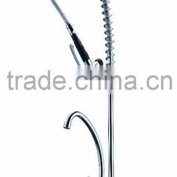 Chrome Commercial Style Pre Rinse Kitchen Faucet 1601-CP