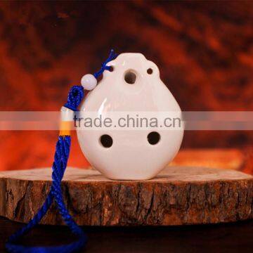 Ceramic Ocarina of 6holes Factory Directly Supply Ceramic Flute