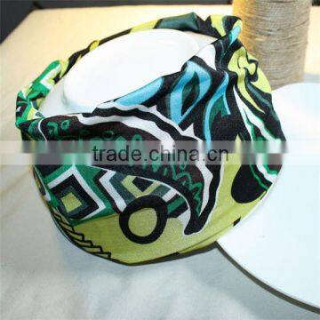 Sya width design fabric elastic matched all size head fashion head wrap