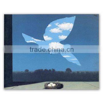 Belgian Artist Rene Magritte Painting of The Return