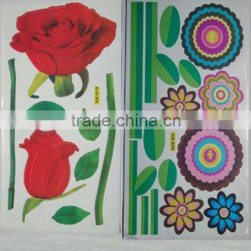 high quality removable flower wall decor home sticker