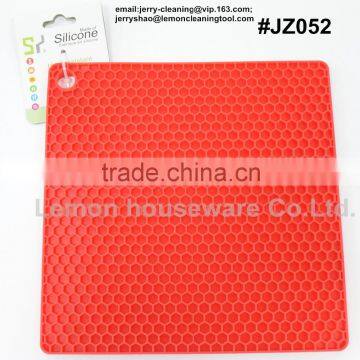 square silicone pot holder and trivet