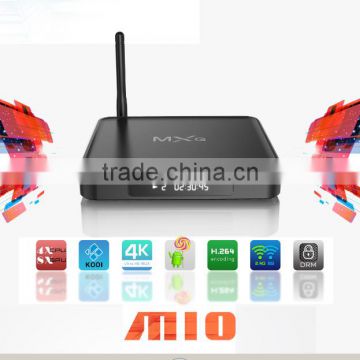 Alumnium! Best Amlogic S812 Quad Core Google Android 5.1 OTT Tv Box M10 metal box 2GB/8GB KodiDual-band Wifi 4k support