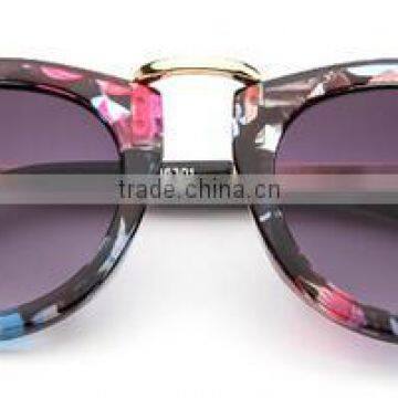 Wholesale new fashion promotional cheap UV400 metal frame children/child/baby/kids sunglasses eyeglasses eyewear