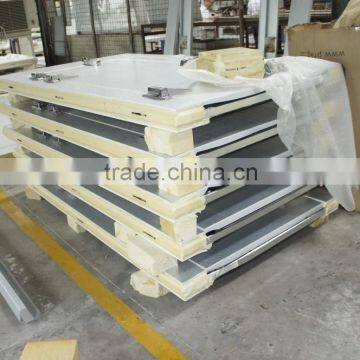 Cold Room Hinged Door With Embossed Aluminum Material photo-4