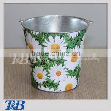 Hot selling full colour gardening pail