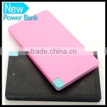 Portable 4000mah Real Capacity External Mobile Cell Phone Battery