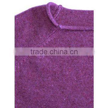 Casual Cashmere Knitting Collar Sweater photo-5