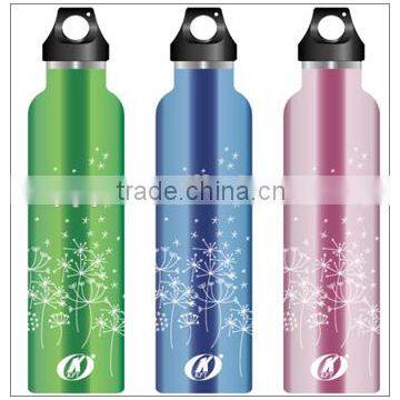 High quality 304 stainless steel sports water bottle
