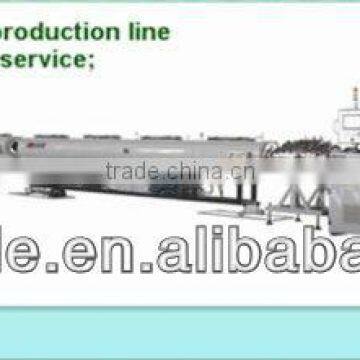 250mm water supply upvc pipe extrusion line manufacturer