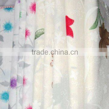 The popular floral printed fabric