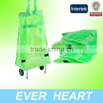 FOLDABLE SHOPPING TROLLEY Portable Trolley Shopping Bag With Wheels