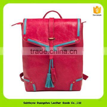 16671 2016 Casual Women Backpack Female PU Leather Girl's Backpacks Bags Travel School Bag