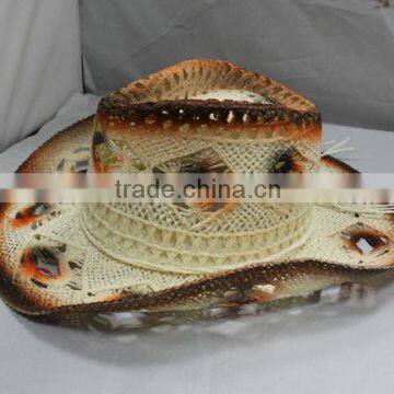 Fashion Design Cowboy Hat with vent On Crown