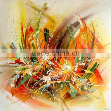 Famous Handmade Nature Flower Painting Wall For Living Room Artwork Oil Painting