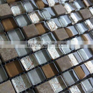 PM15190 Gold foil crystal glass mosaic