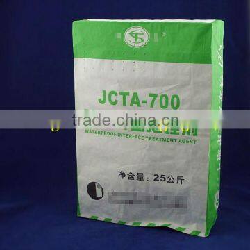 25kg high quality paper bag printed for waterproof interface treatment agent