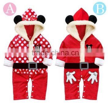 wholesale high quality cartoon warm baby girl christmas fancy costume