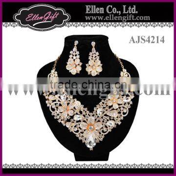 Dubai Bridal Necklace Jewelry Set AJS4214