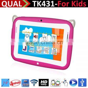 Best Selling 4.4 OS children tablet kids tablet 4.3 inch touch screen C