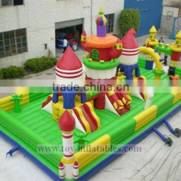 Free shipping cheap inflatable playground equipment