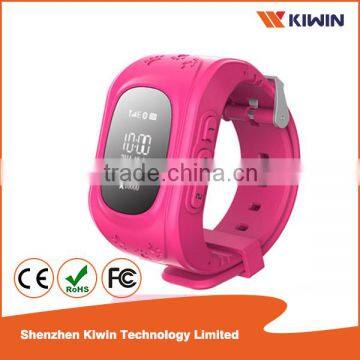 Hot selling child smart watch,child watch phone,Kids tracking GPS,kids smart watch,Geo-Fence kids watch phone,KW-CW5Q(Pink)