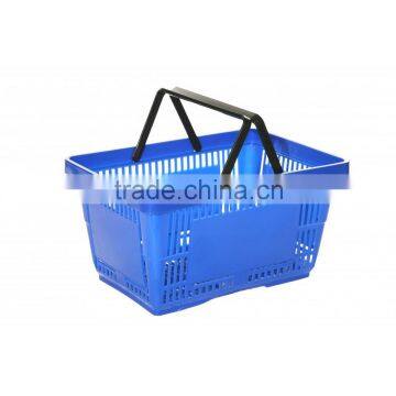 Hot Selling Colorful Small Plastic Shopping Basket