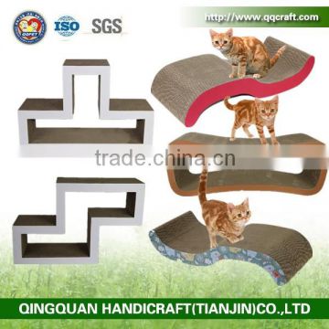 BSCI QQ Catree factory thick cardboard tubes furniture for cat