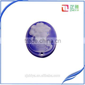 Wholesale New Design Good Quality Loose Resin Cameo photo-5