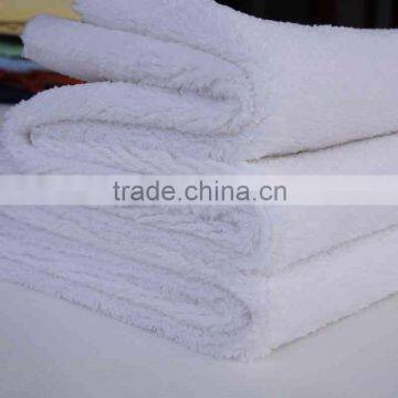 White Jacquard Weaving Coral Fleece Fabric