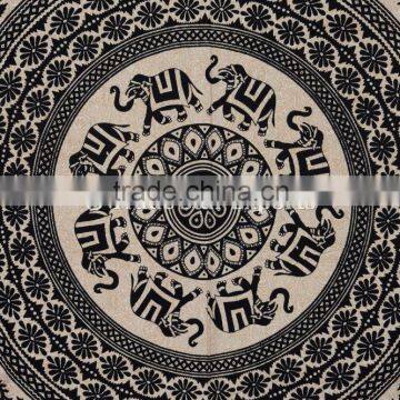Twin Ethnic Elephant Mandala Boho Wall Art Hippie Home Decorative Wall Hanging Tapesry photo-3