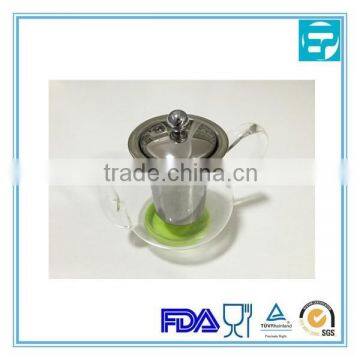 750ml borosilicate glass teapot with filter