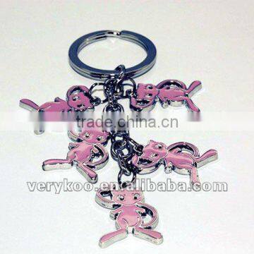 Hot Fashion Enamel Animal Promotional KeyChain FCA-15104