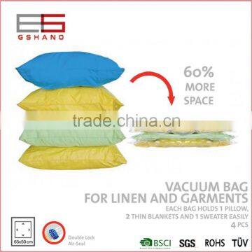 Hot sell vacuum bag for clothes storage and Space Saver vacuum bags