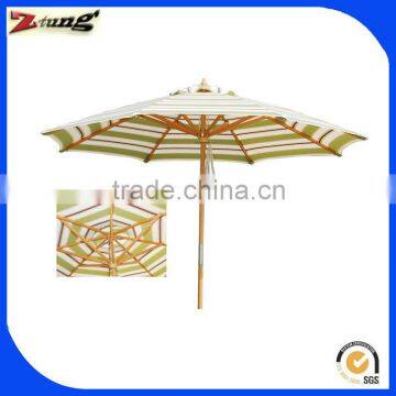 ZT-7001U Wooden middle garden sun umbrella