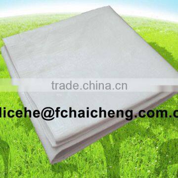Haicheng china wholesaler 8ft*20ft white tarps heavy duty
