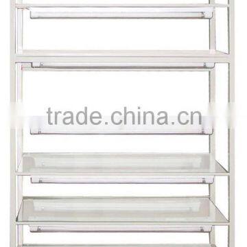 high eficiency and heat protection 7 layer stainless steel vegetable plant cultivation rack