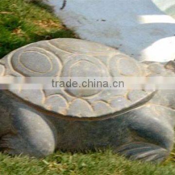 Stone Tortoise Small Stone Carving Garden Stone Tortoise Sculpture, Small Animal Sculpture for Gift