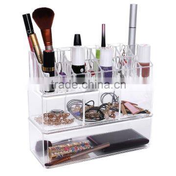 Makeup Organizer Cosmetic Storage Jewelry Chest Display Boxe 3 Pieces Set