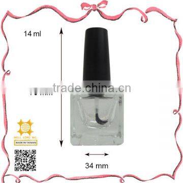 Elegant bottle simple make up container 14ml nail polish