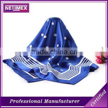 fashionable personalized excellent silk scarf made of the 100% pure silk/handprinting Scarf