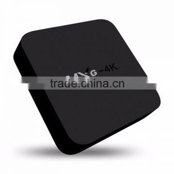 2016 Android Intelligent Media Player Mxg tv Amlogic S805 Quad Core MXG 4K RK3329 Android TV Box