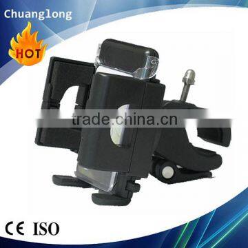 Universal 360 rotating anti-skid handlebar road bike phone mount