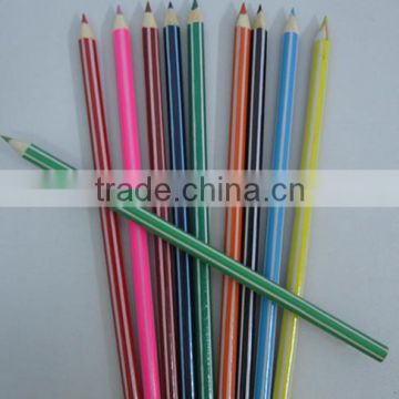 colorful sharped color pencils