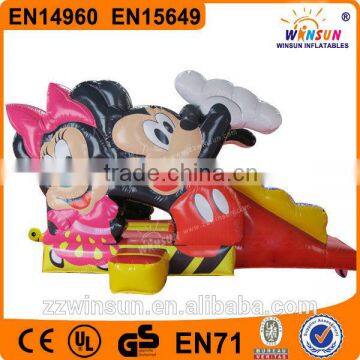 Attractive CE BV kids jumper cheap mickey mouse jumping castle