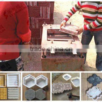 interlocking tile concrete paver mold release machine